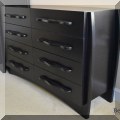 F28. Dialogica Furniture double dresser. 37"h x 58"w x 20"d  